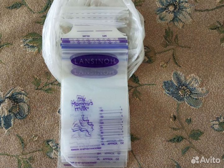 Пакеты для хранения грудного молока 8 шт