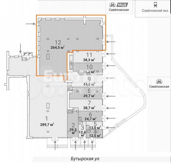 Продам торговое помещение, 265 м²