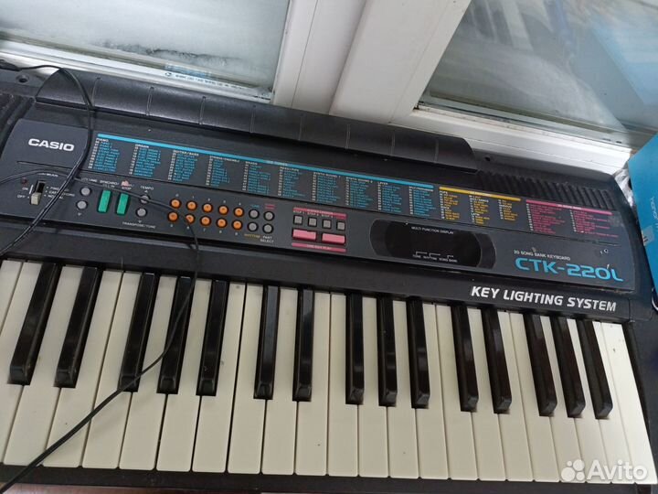Синтезатор Casio ctk 220 l