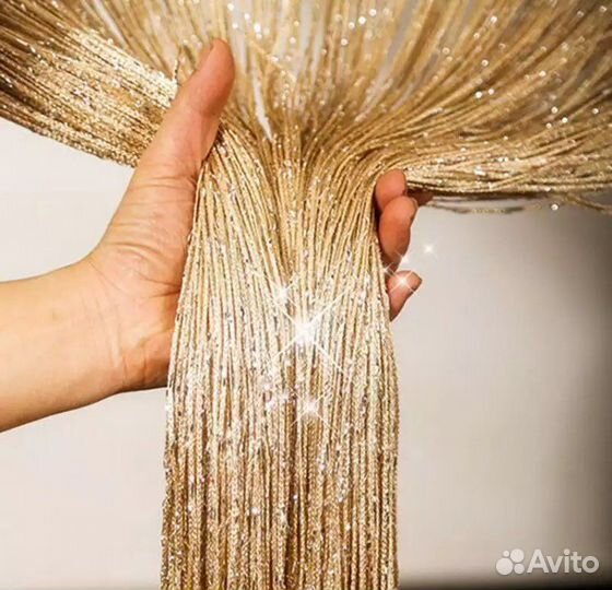 Шторы нитяные кисея