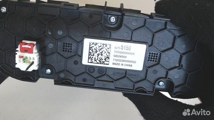 Переключатель отопителя Chevrolet Trailblazer, 202