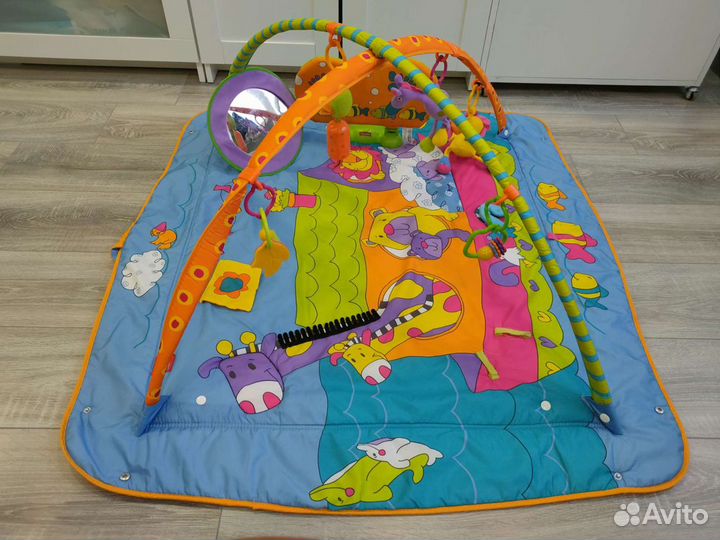 Коврик развивающий Tiny Love Зоосад