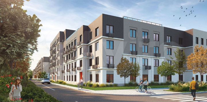 3-к. квартира, 57,8 м², 5/6 эт.