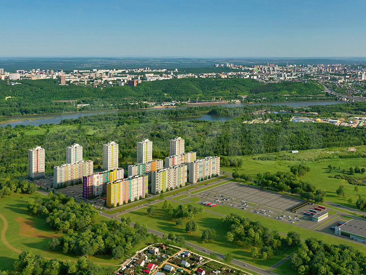 2-к. квартира, 71,6 м², 19/25 эт.