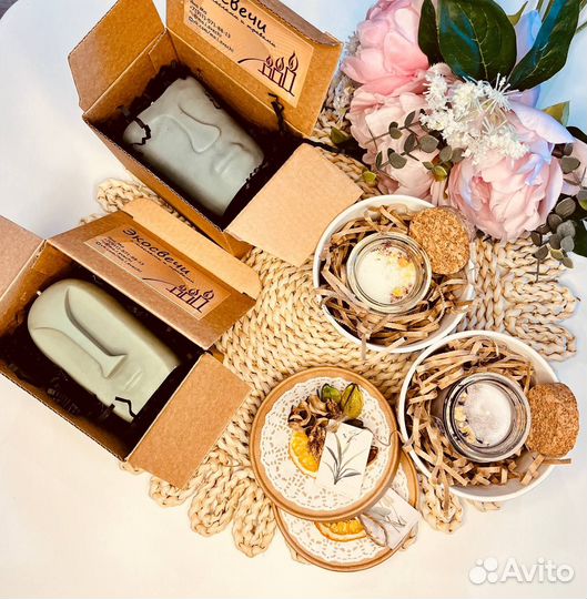 Интерьерные свечи из соевого воска