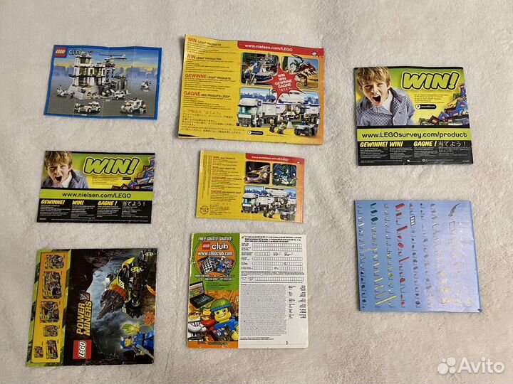 Lego инструкции