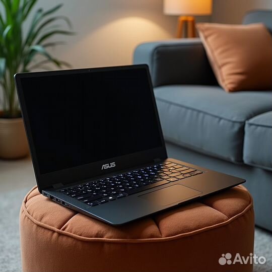 Черный игровой ноутбук Asus