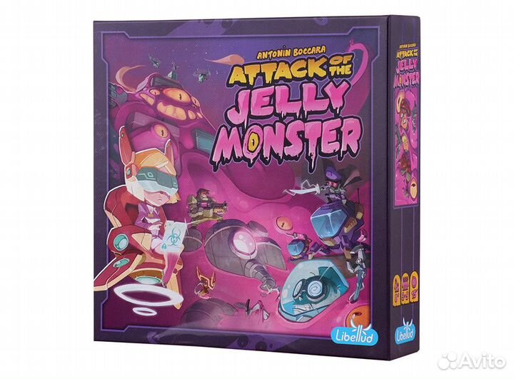 Атака желейного монстра. Настольная игра