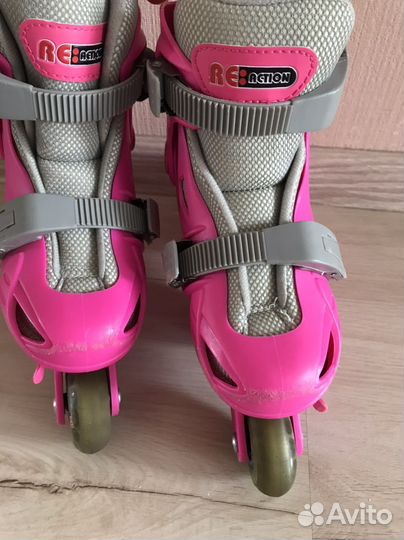 Роликовые коньки детские раздвижные