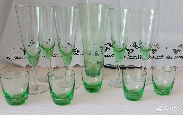 Рюмки, стопки, фужеры, бокалы, стаканы СССР