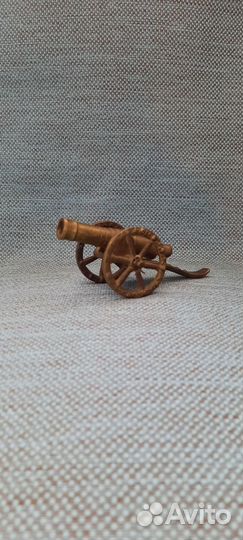 Винтажные фигурки бронзовые пушки