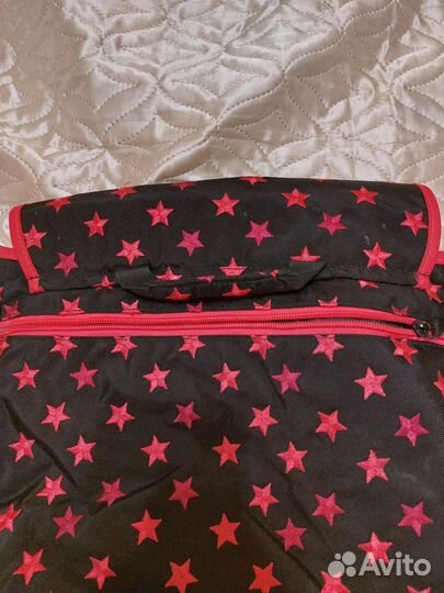 Сумка на плечо для школы на липучке