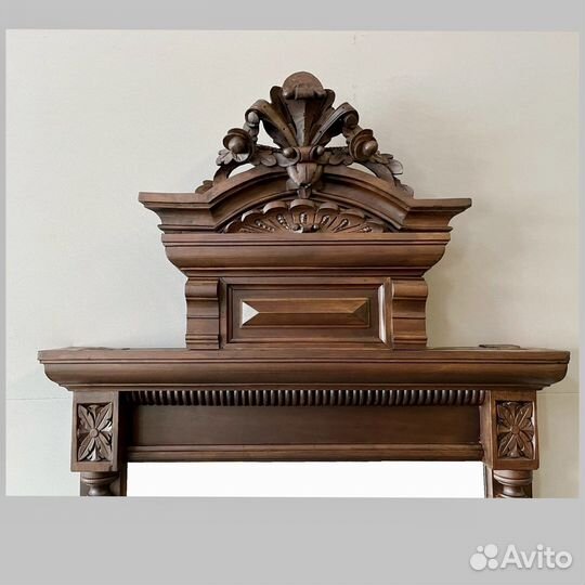 Зеркало старинное в раме 0204