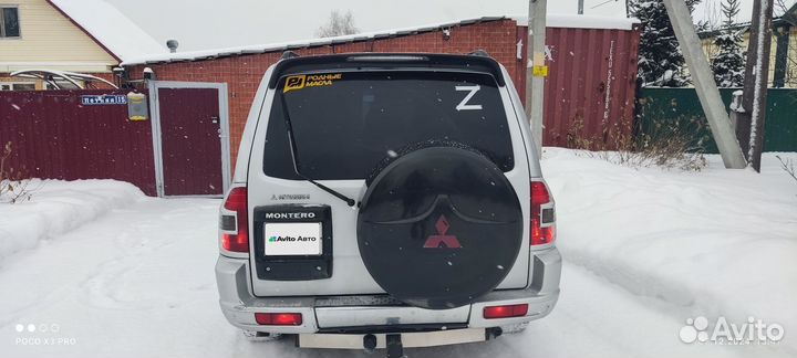 Mitsubishi Montero 3.5 AT, 2001, 290 000 км