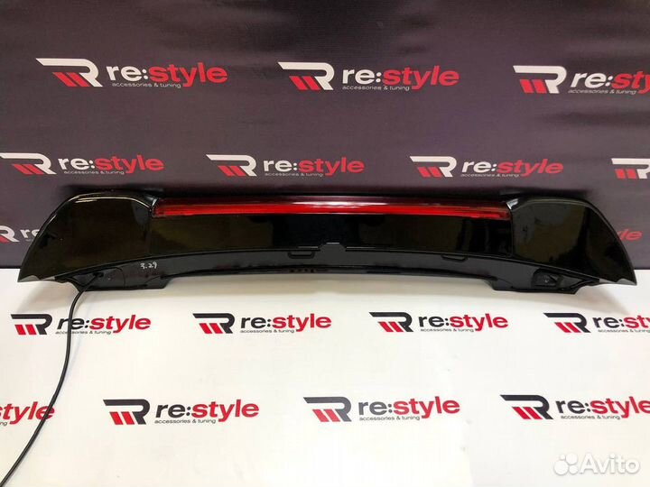 Спойлер Toyota Land Cruiser 200 Черный D2386