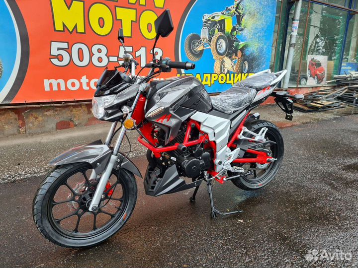 Мотоцикл Regulmoto Raptor new (чёрно-красный)