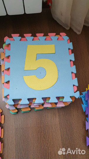 Мягкий коврик пазл