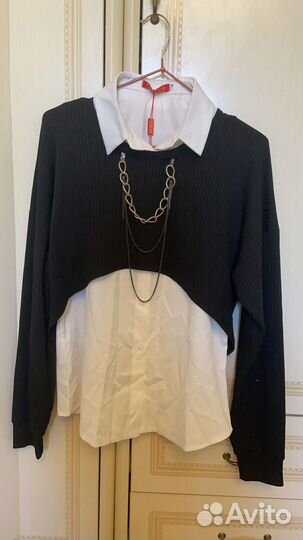 Блузка двойка р.44