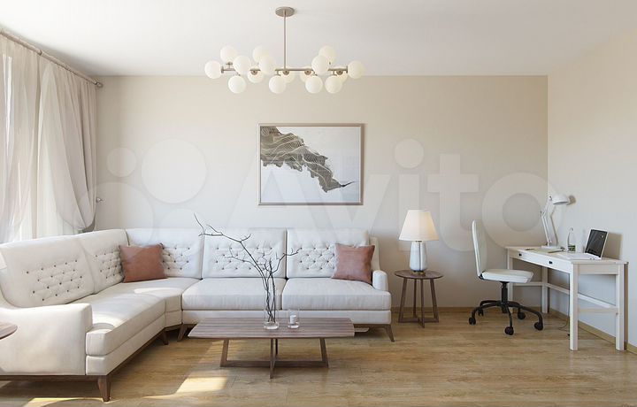 1-к. квартира, 44,6 м², 3/17 эт.