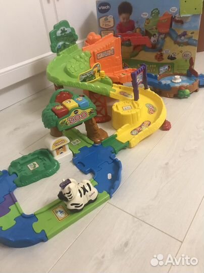 Игровой набор vtech c музыкальной машинкой Зеброй