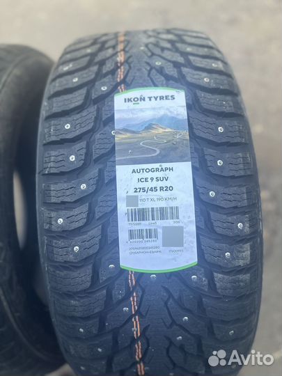 Ikon Tyres Autograph Ice 9 SUV 305/40 R20 и 275/45 R20 112T