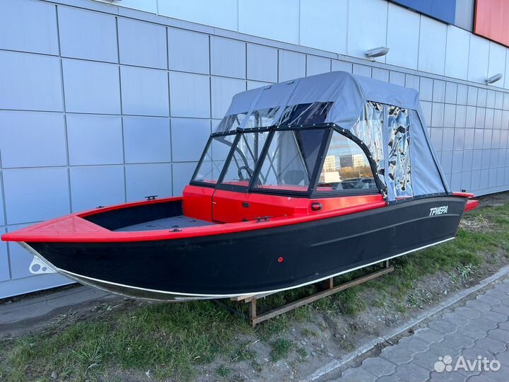 Лодка алюминиевая Триера мп 398 fish (420)