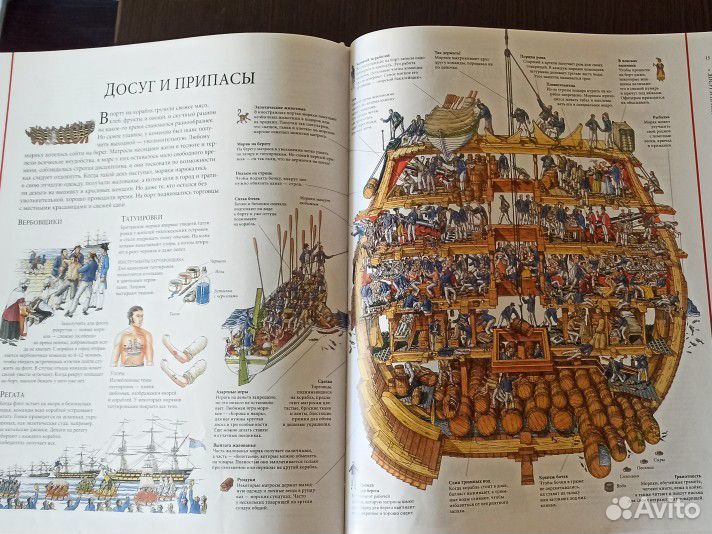 Стивен Бисти. Жизнь на корабле.Чудесниые сечения