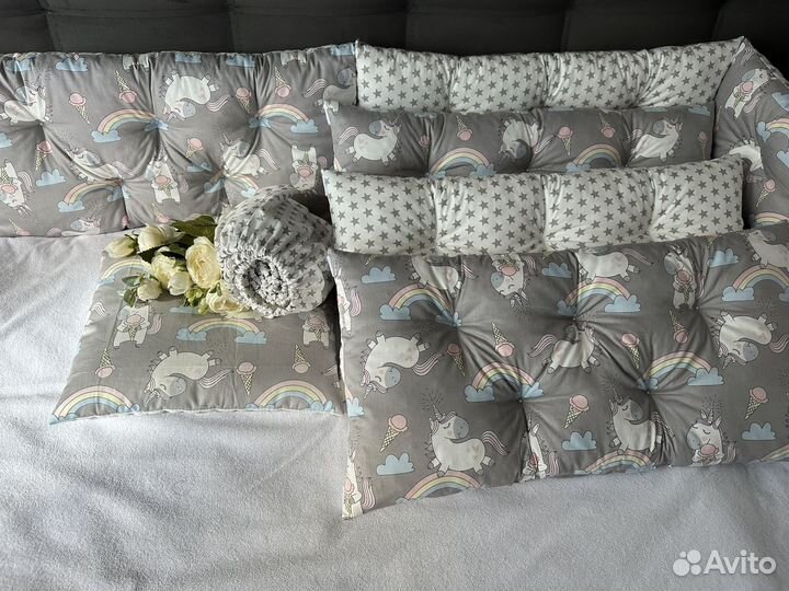 Бортики подушки новые