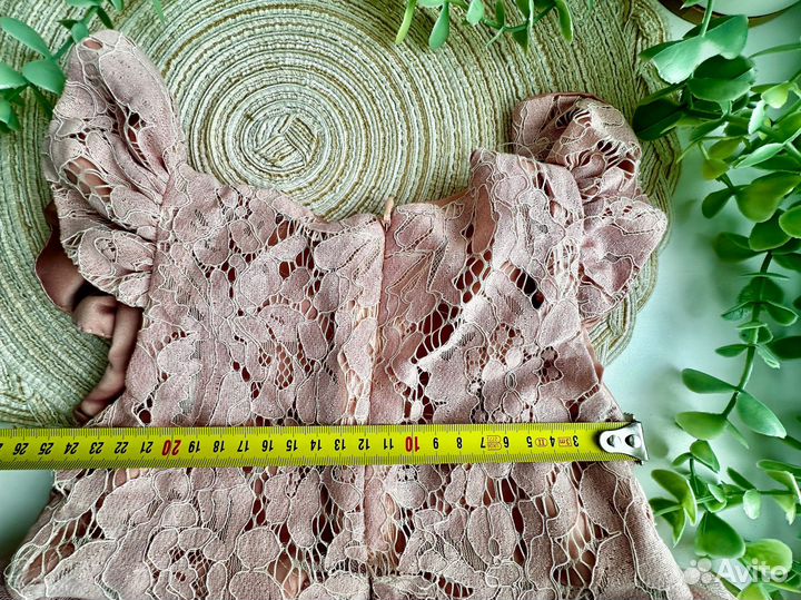 Детское нарядное платье 92 новое