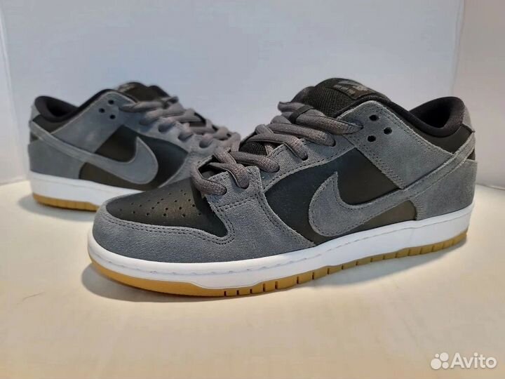 Кроссовки Nike Sb dunk low натуральная замша