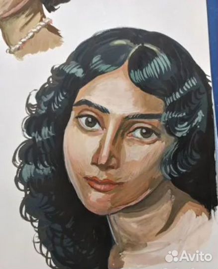 Картина маслом на заказ, портрет