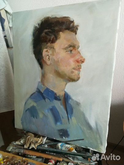 Портрет по фото, картина роспись стен на заказ