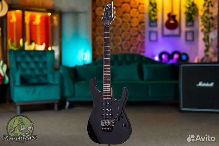 Schecter banshee-6 FR SGR BK