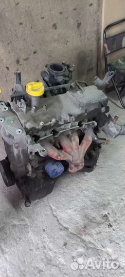 Двигатель на рено логан 1,4