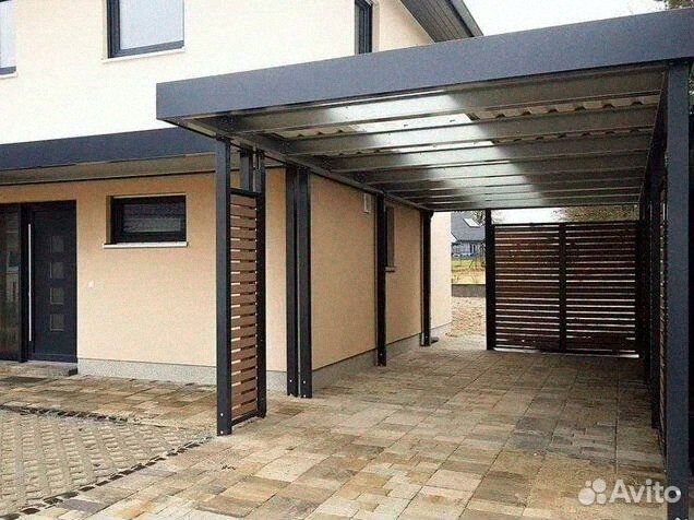 Навес односкатный