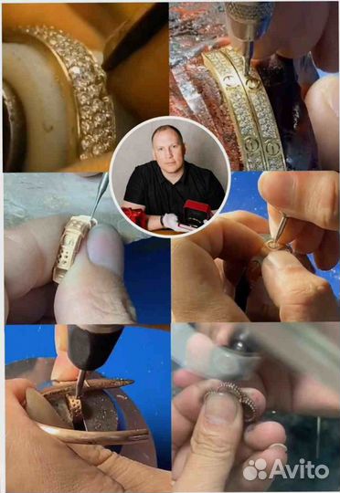 Cartier Love серьги 0,07 ct