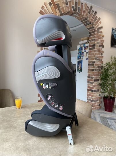 Автокресло cybex solution x-fix (15-36 кг)