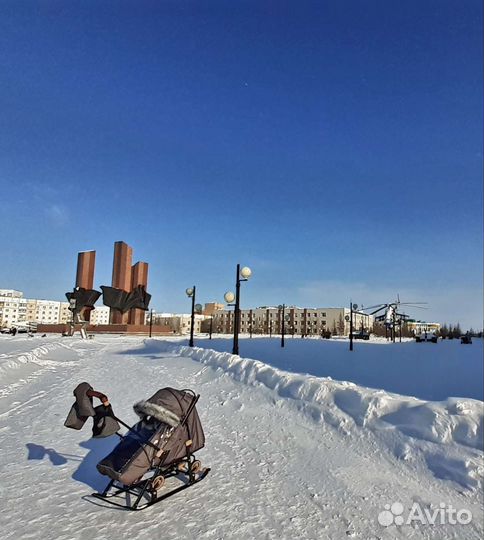 Санки-Коляска Galaxy Glory Gloss