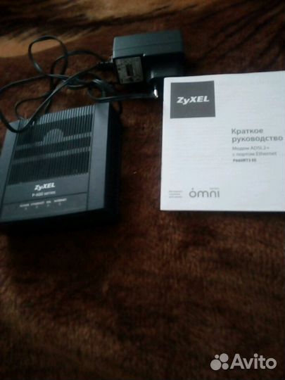 Модем zyxel p-600 series