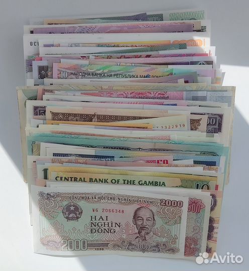 Коллекция банкнот UNC (пресс)