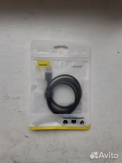 Кабель usb type c baseus (новый)