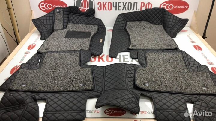 3D Коврики Hyundai Tucson из Экокожи