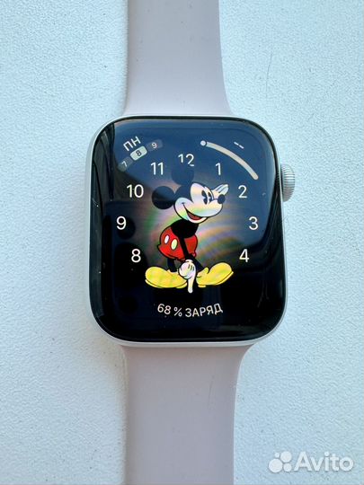 Часы apple watch 4 (44 mm) Silver