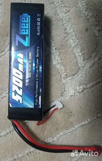 Аккумулятор zee 4s 5200mah