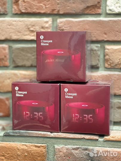 Яндекс Станция Мини Новая Красная