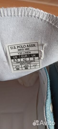 Кеды мужские U.S. Polo