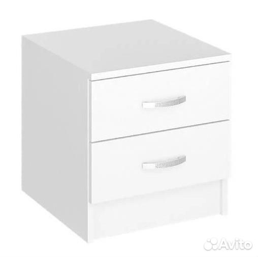 Тумба прикроватная Ронда белая быстрая доставка