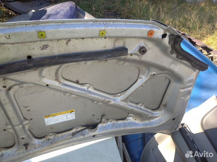 Капот тойота ноах AZR60 без никеля