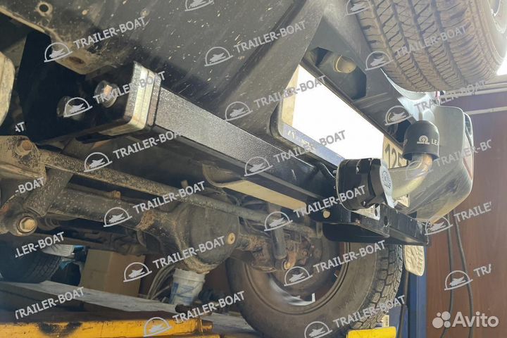 Фаркоп Suzuki Jimny 1998-2018, рама и крюк шар 50 мм, 5080