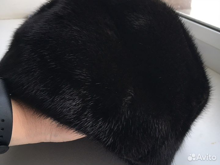 Шапка норковая женская